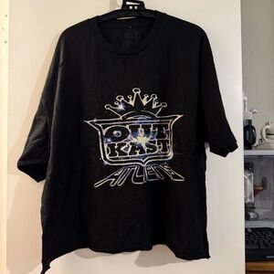 Black OutKast Graphic T-Shirt